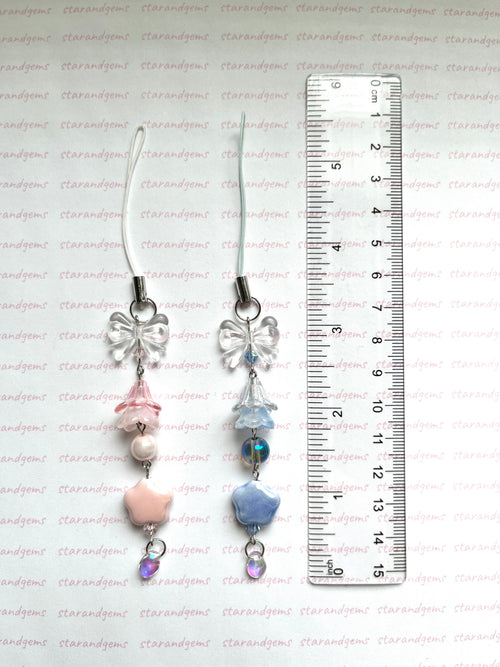 Ceramic Flower Phone Charm