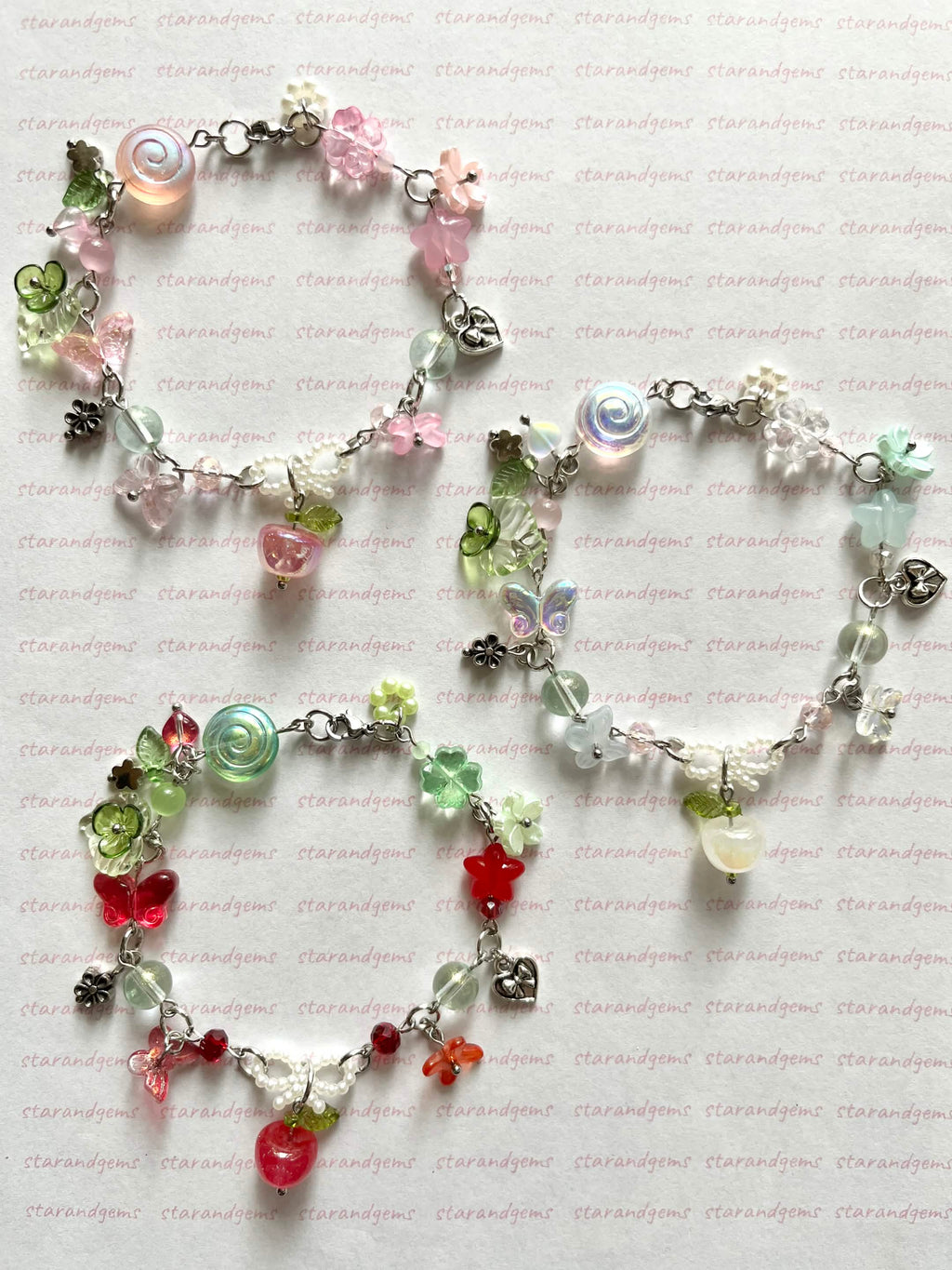 Apple Blossom Bracelets